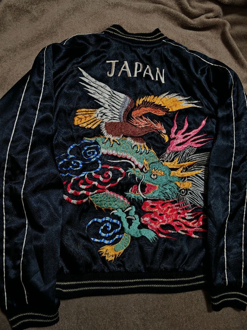 テーラー東洋 ２面用　龍ワシ スカル 日本限定 スカジャン vintage