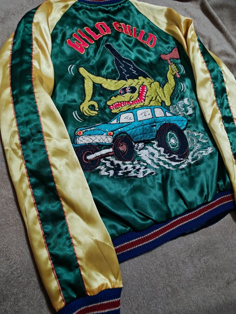 テーラー東洋 ２面用　龍ワシ スカル 日本限定 スカジャン vintage