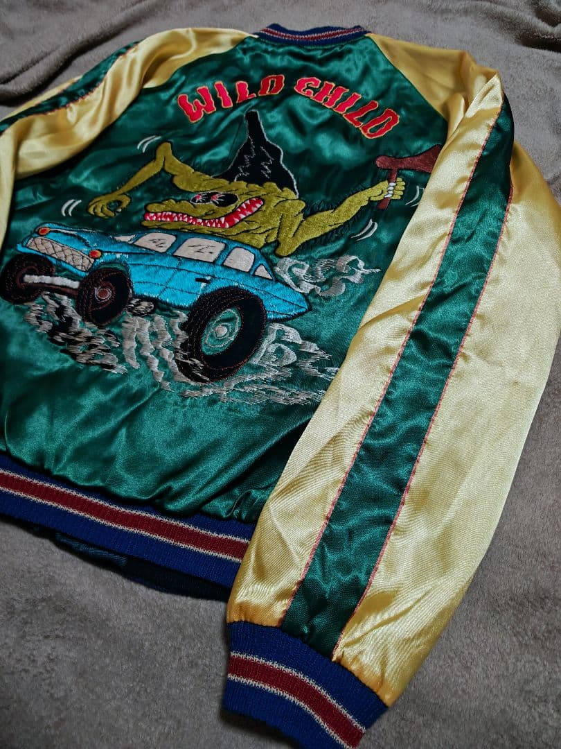 テーラー東洋 ２面用　龍ワシ スカル 日本限定 スカジャン vintage