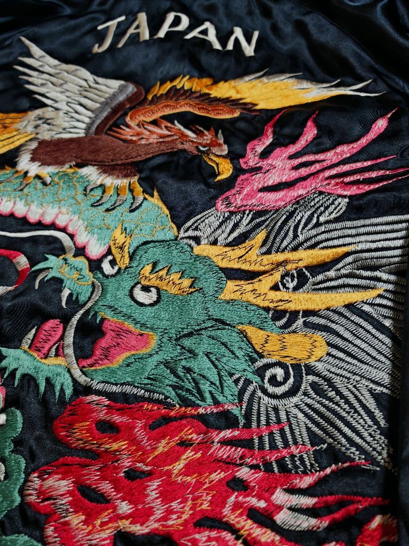 テーラー東洋 ２面用　龍ワシ スカル 日本限定 スカジャン vintage