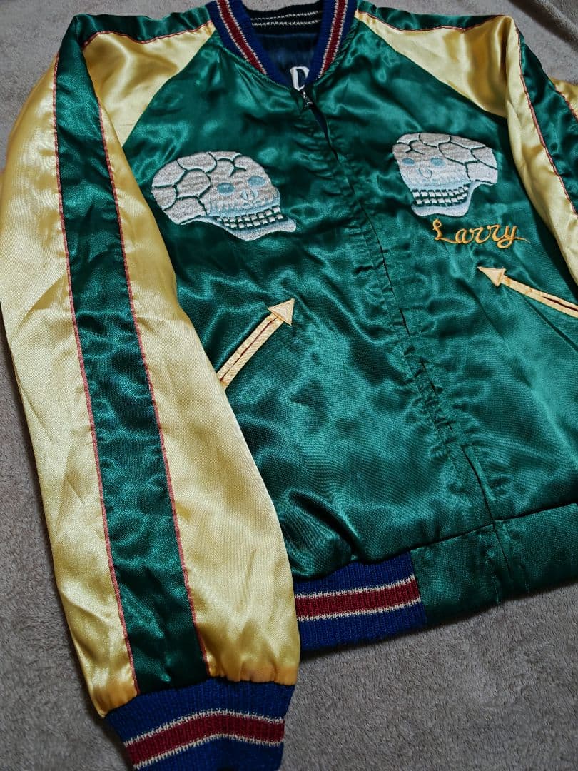 テーラー東洋 ２面用　龍ワシ スカル 日本限定 スカジャン vintage