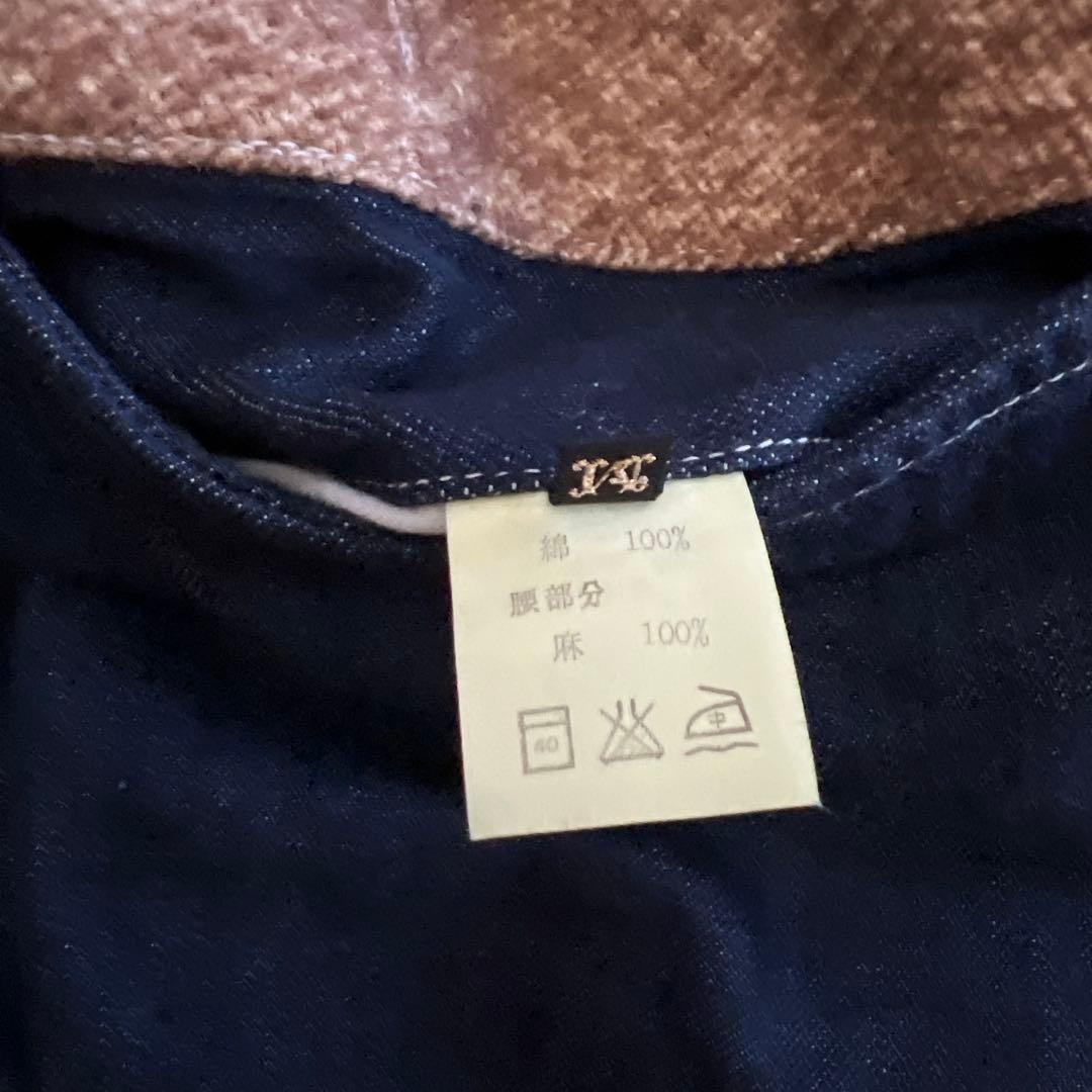 ★美品！KAPITAL 異素材ドッキングサルエルデニム