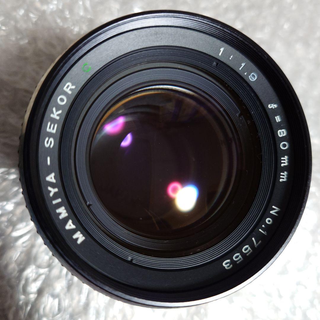 レンズ(単焦点) MAMIYA SEKOR C 80mm f1.9