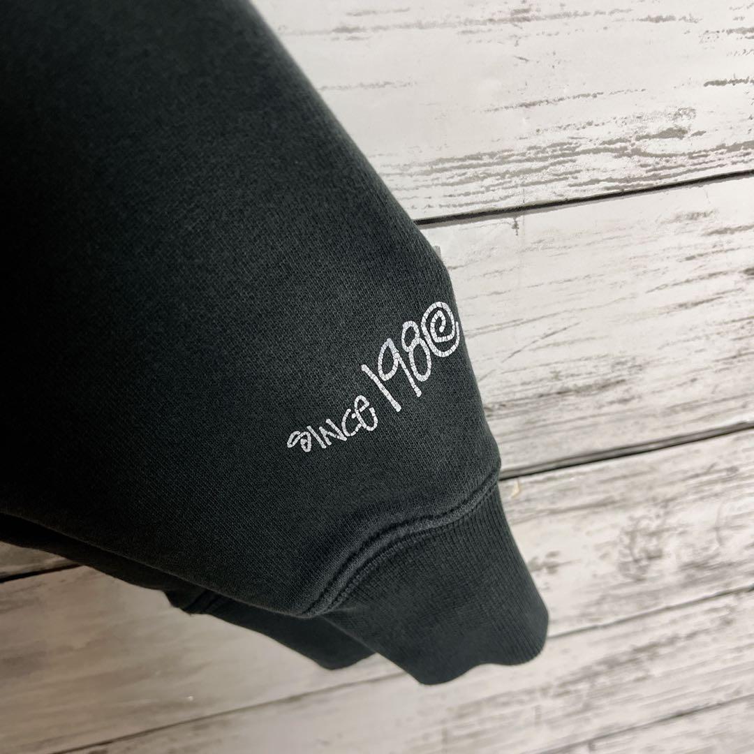 STUSSY◎ストックロゴ 80 ビッグロゴ パーカー D315