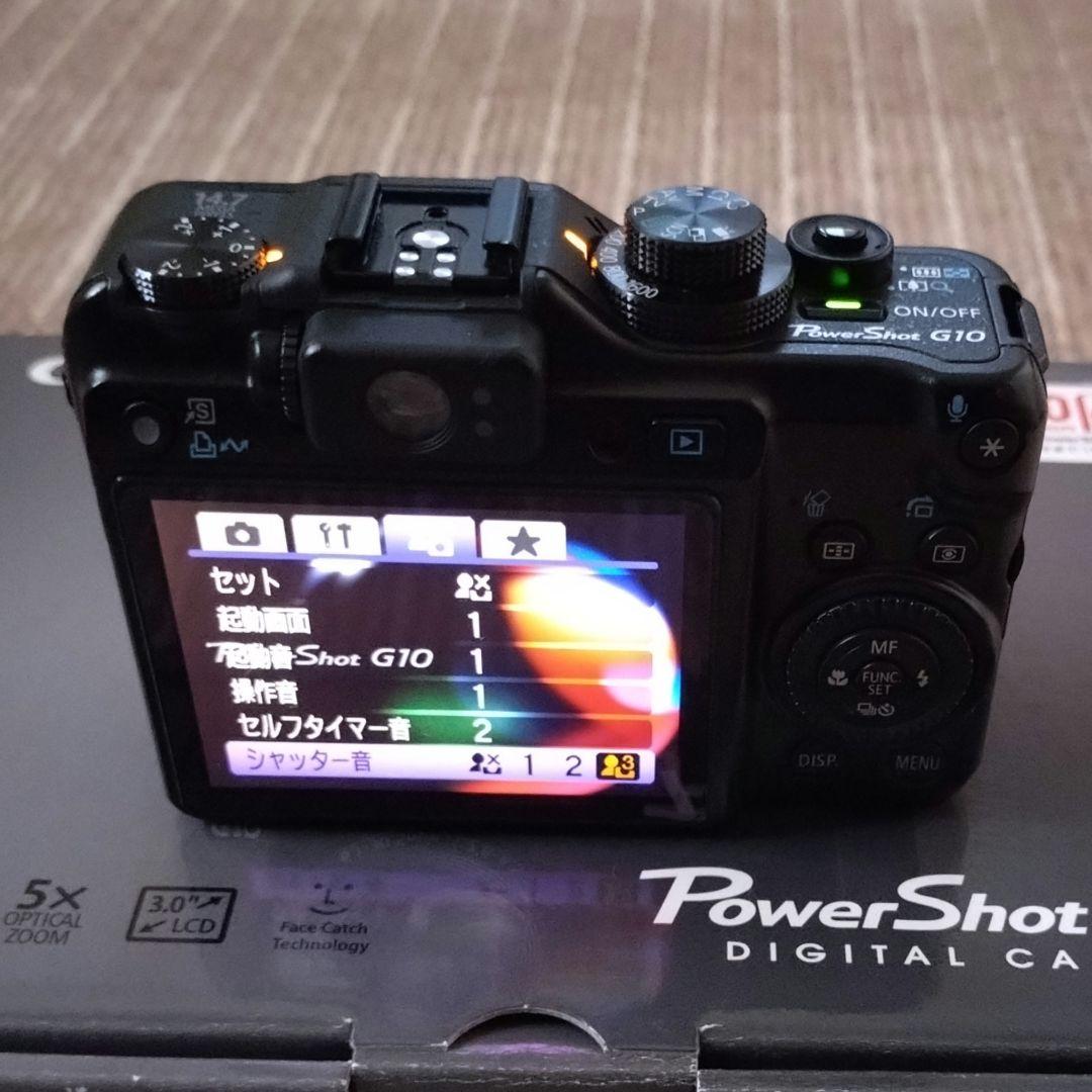 【うどん】美品 Canon PowerShot G10 デジタルカメラ
