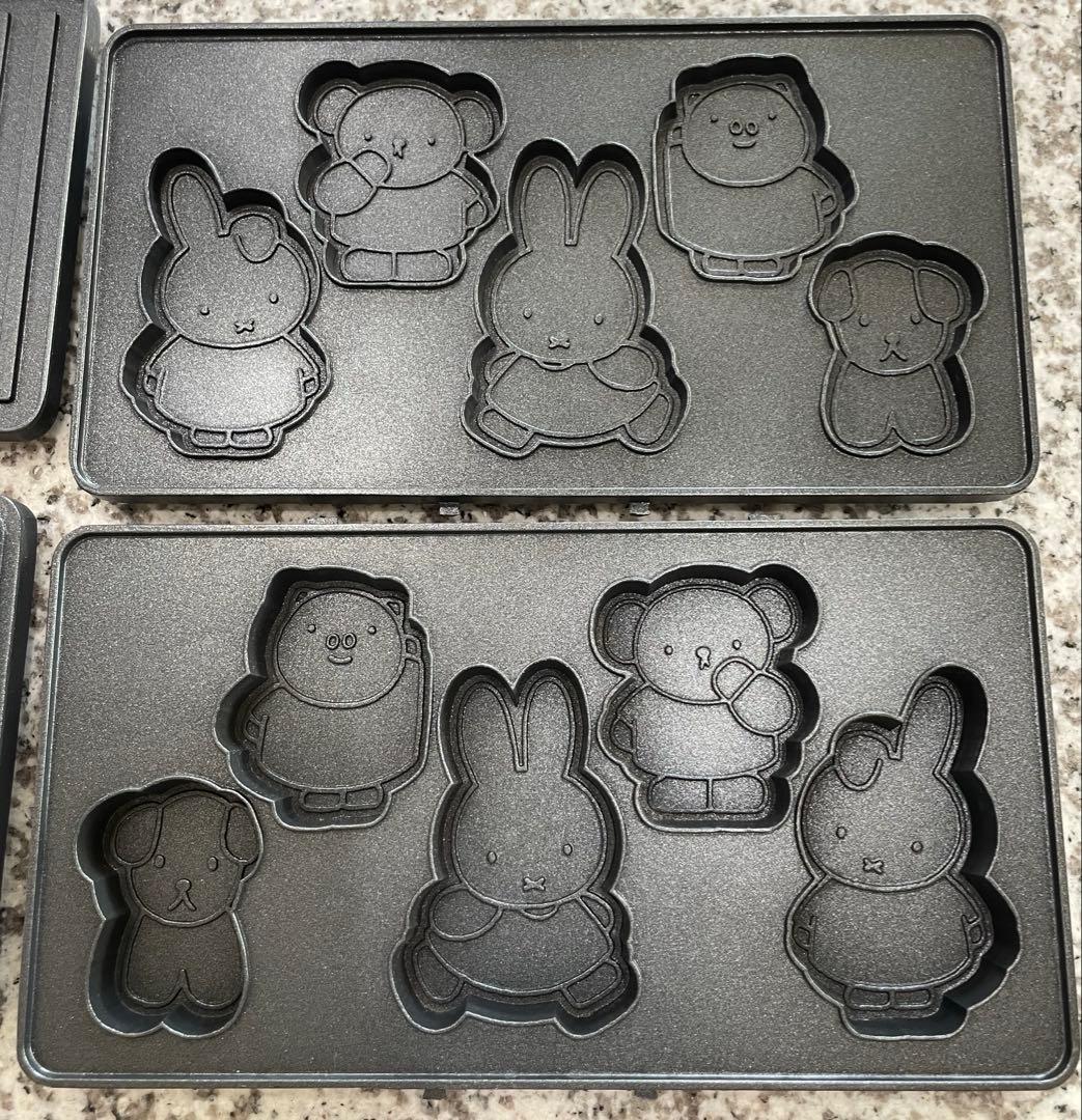 ブルーノ　ホットサンドメーカー　ダブル　ミッフィー