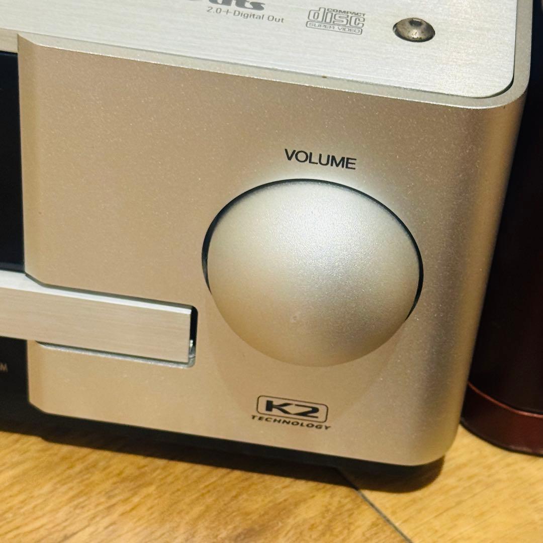 【動作良】Victor ウッドコーンコンポ EX-AK1（リモコン欠品）