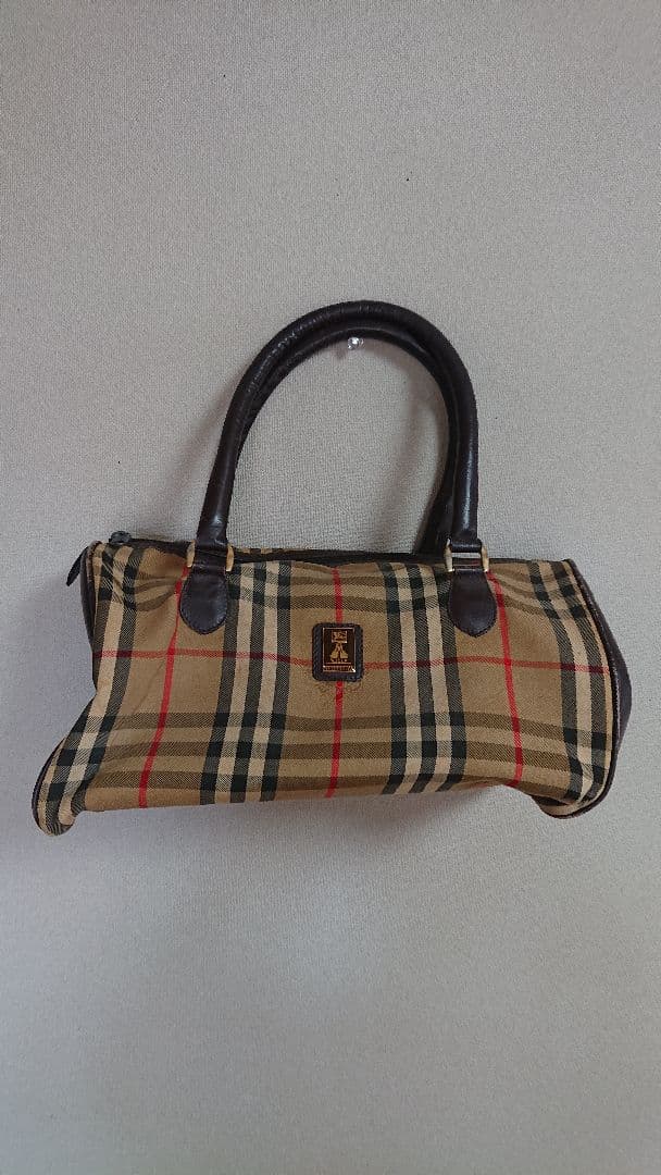 正規品鑑定済 バーバリー ボストンバッグ