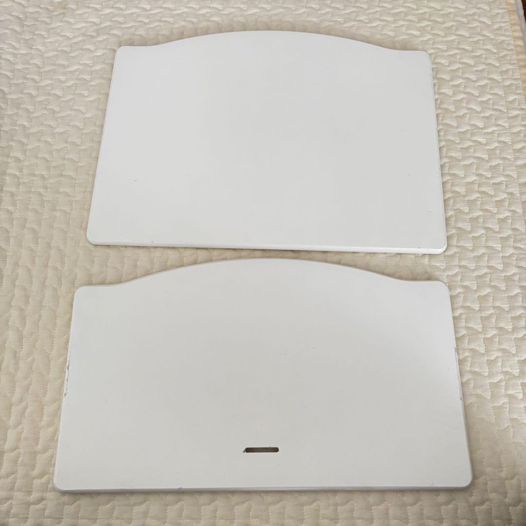 ストッケ　トリップ トラップ　ベビーチェア+ベビーセット　ホワイト②