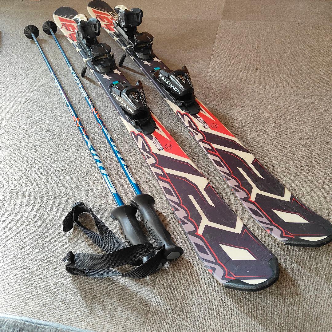 SALOMON CROSSMAX 120 ミッドスキー＋SWIXカーボンストック