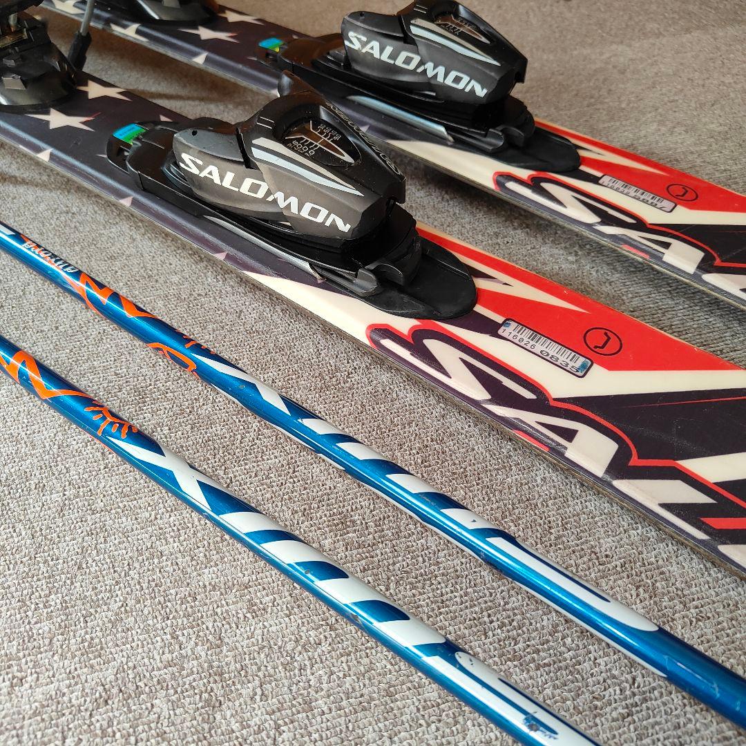 SALOMON CROSSMAX 120 ミッドスキー＋SWIXカーボンストック