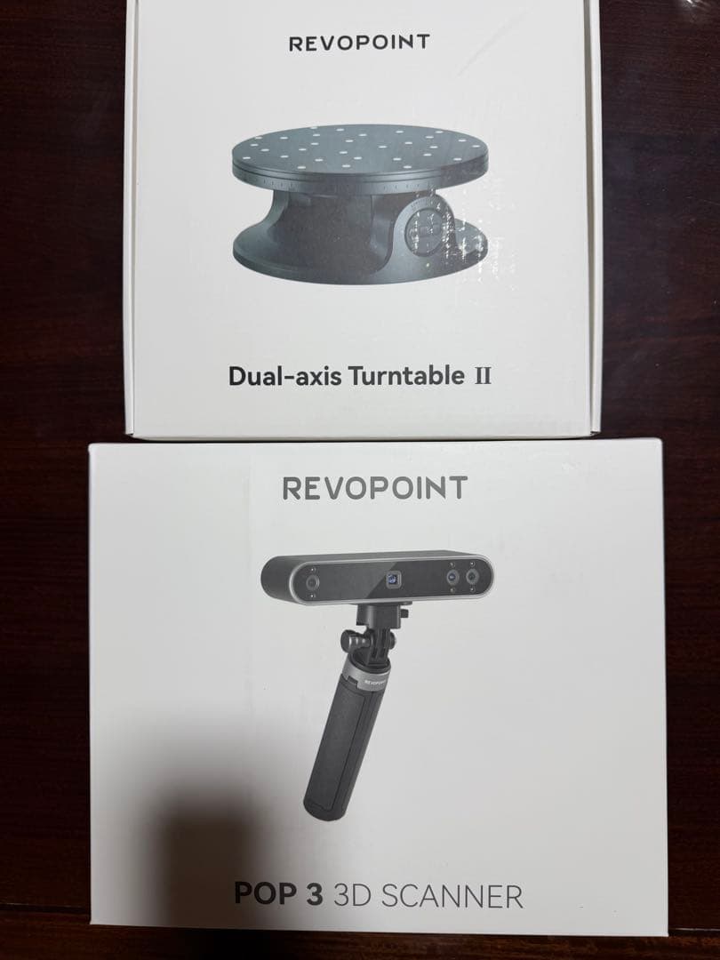 REVOPoint POP 3 3Dスキャナーとターンテーブルセット 未開封