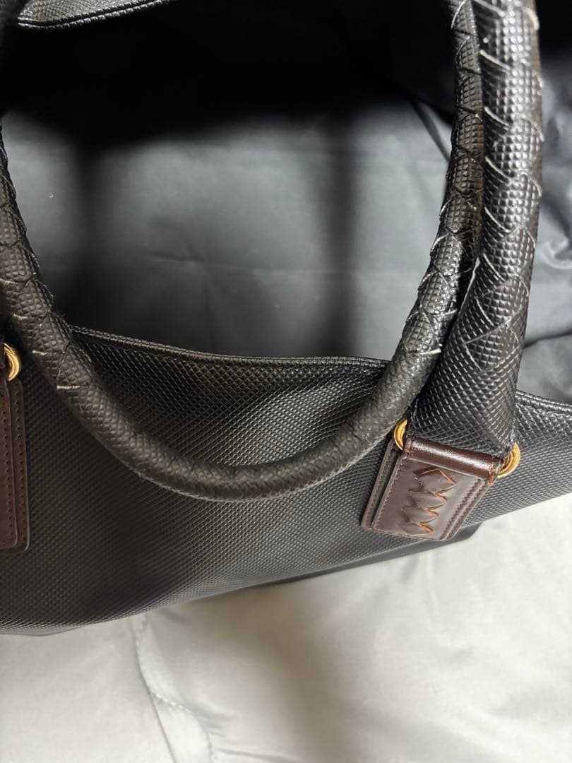 ボッテガヴェネタ　マルコポーロトートバック　黒