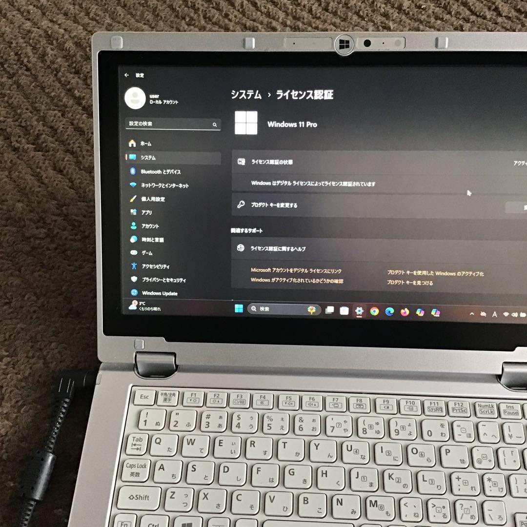 ★Let’s Note 2in1 最新Win11Pro Core i5/ SSD