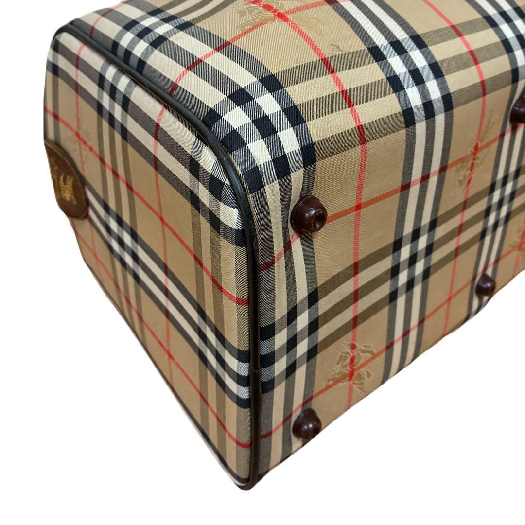 Burberry’s ノバチェック ボストンバッグ 英国製 ビンテージ