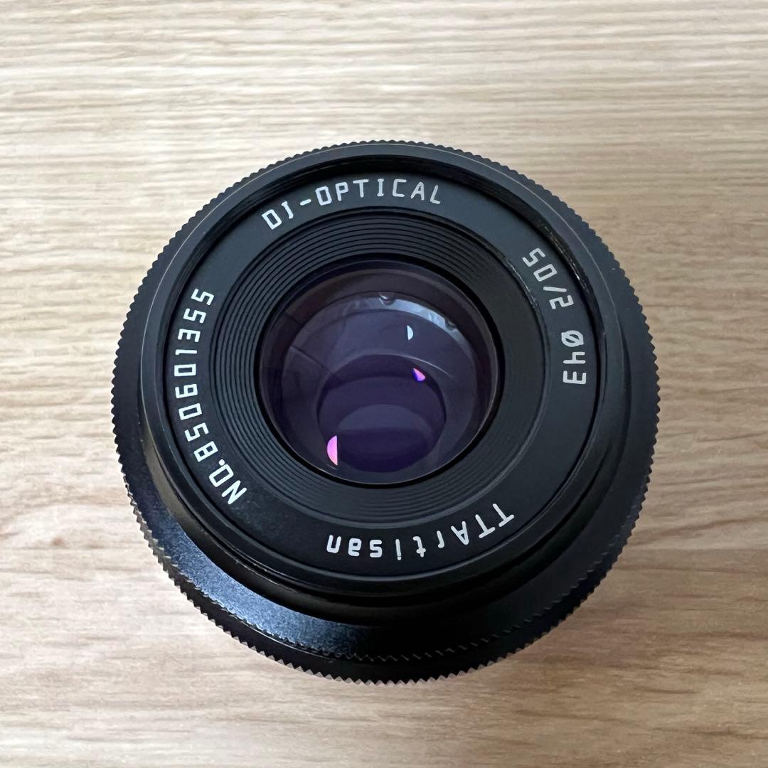 TTArtisan 50mm F2 Sony Eマウント 単焦点レンズ
