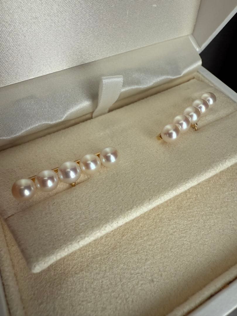 TASAKI バランス　ピアス　イエローゴールド