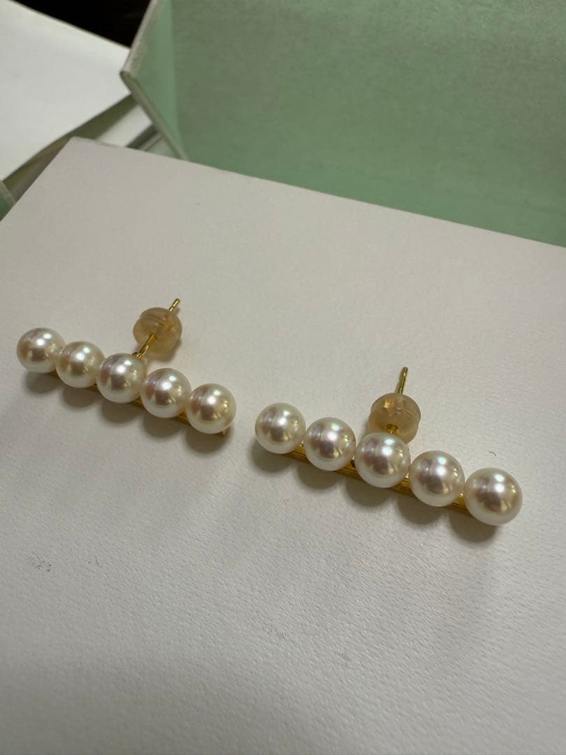 TASAKI バランス　ピアス　イエローゴールド
