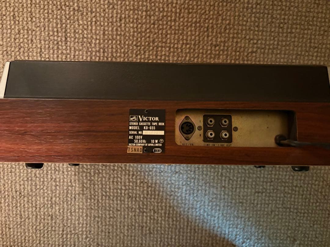 VICTOR KD-655 カセットテーププレーヤー