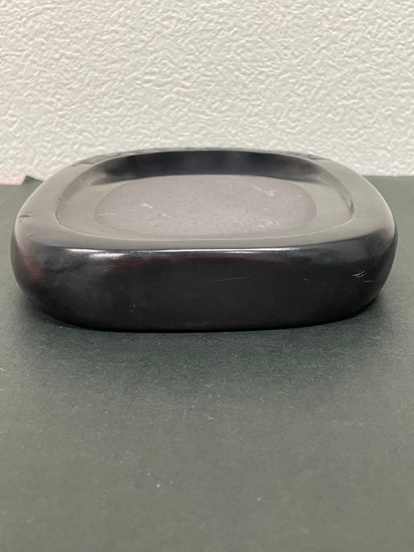 二代目 相馬羊堂作【最高級 紅渓石硯　21.5cm/1922g】共箱　相馬展夫