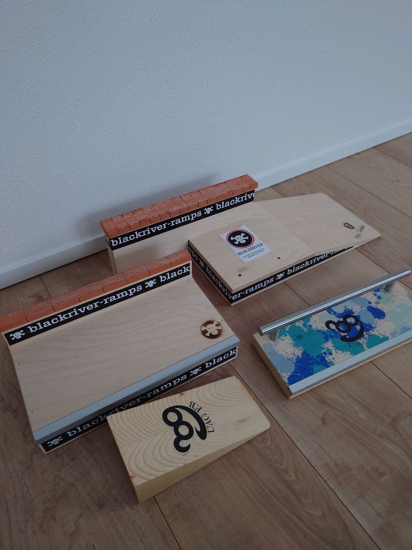 black セクション　指スケ　fingerboard