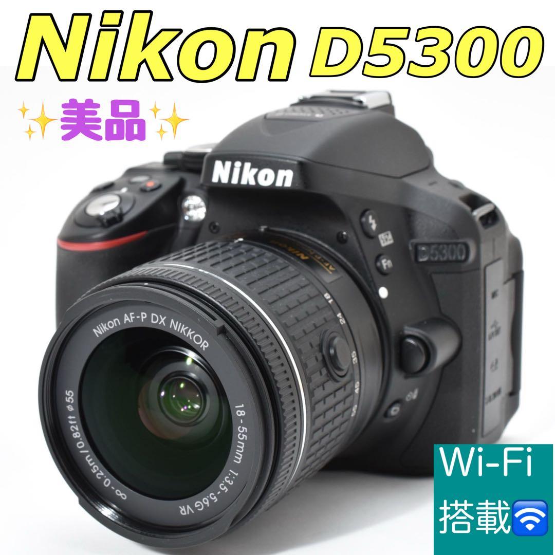 Nikon D5300 レンズセットWi-Fi搭載 初心者向け バッグ付き