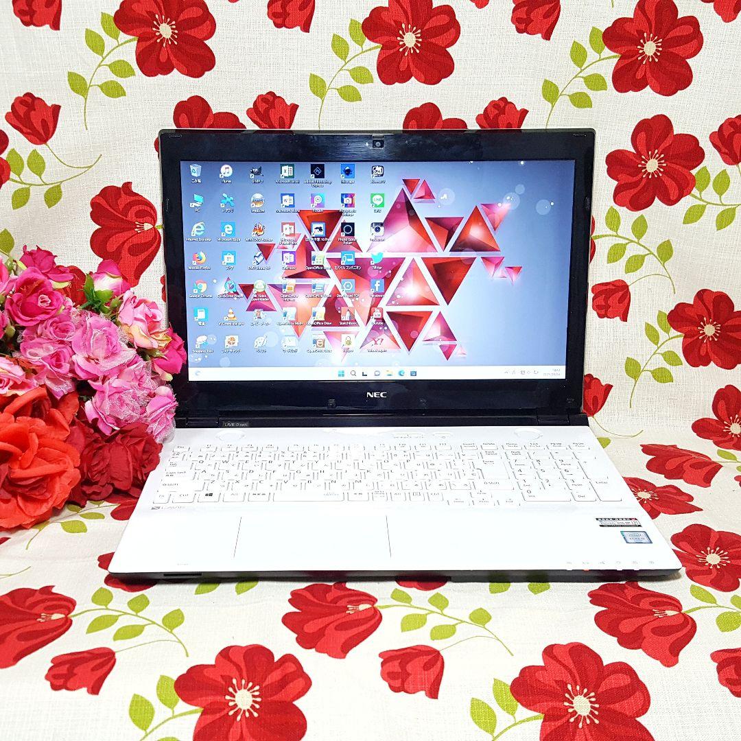 Win11/6世代Core-i7/新品SSD512GB/メモリ8GB/LAVIE