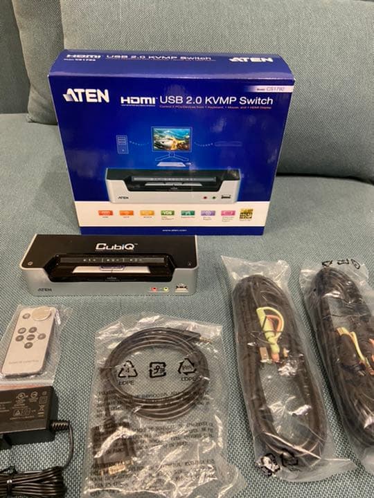 ATEN cs1792 kvmスイッチ 切替器