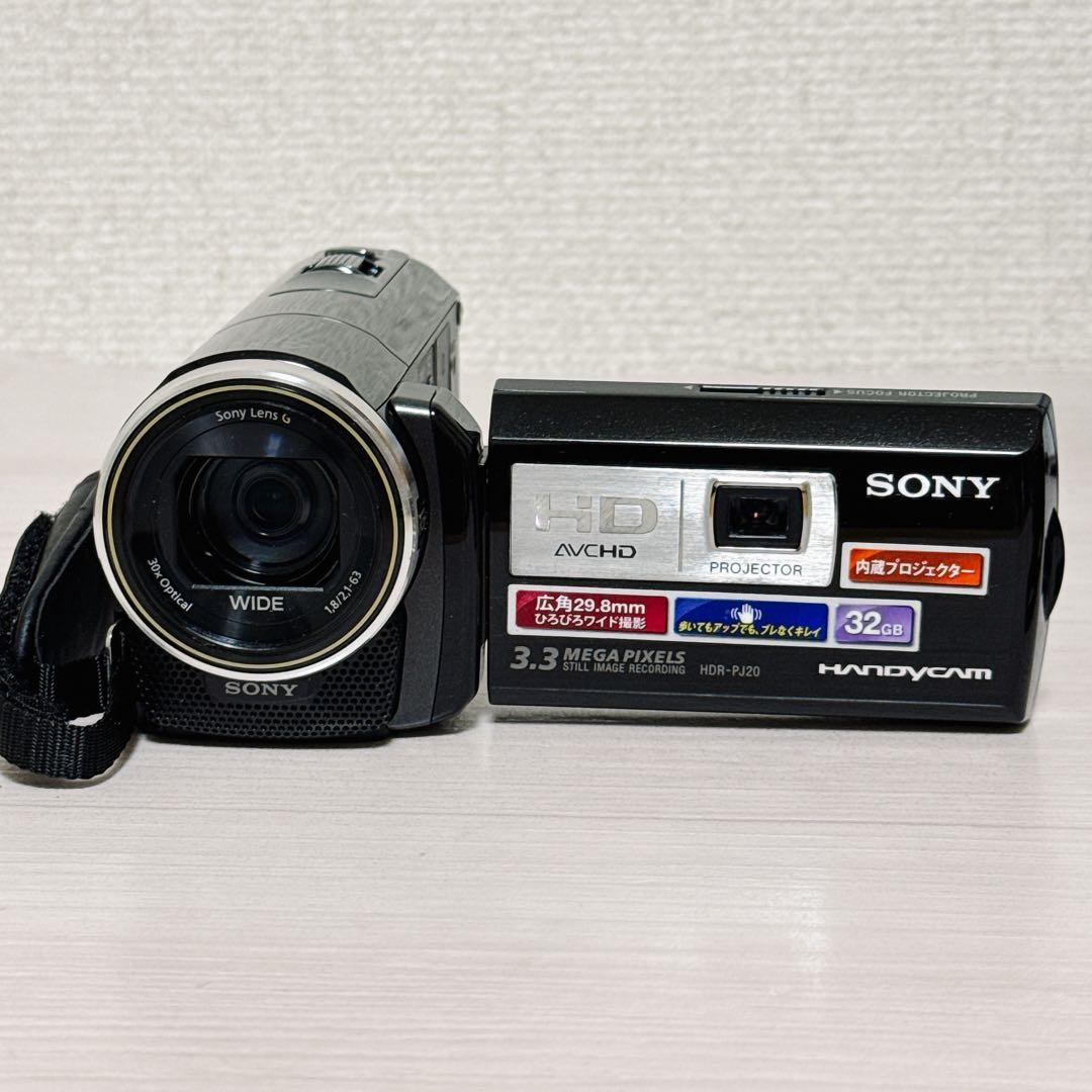 2105【美品】SONY ソニー HDR-PJ20 Handycam
