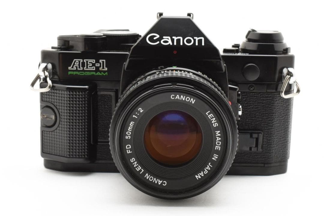 Canon AE-1 PROGRAM ブラック + FD 50mm F2