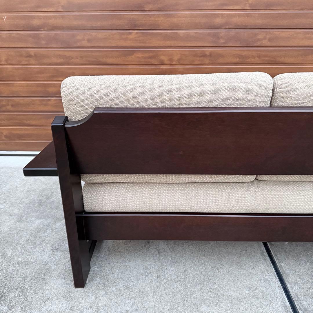 美品 飛騨産業 北海道民芸家具 カウチ ソファ 購入価格38万