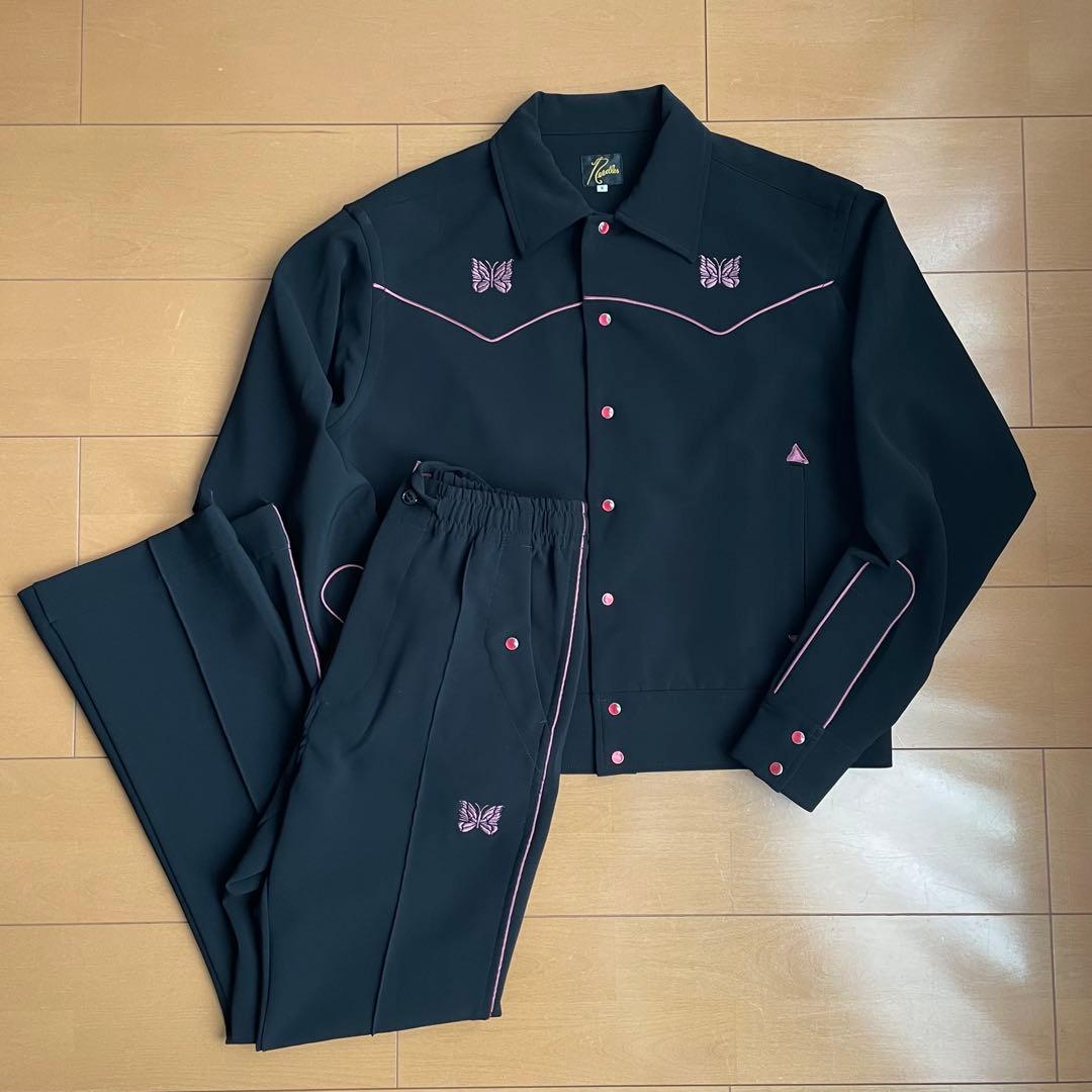 ジャケット・アウター NEEDLES PipingCowboyJacket/Pants SET UP