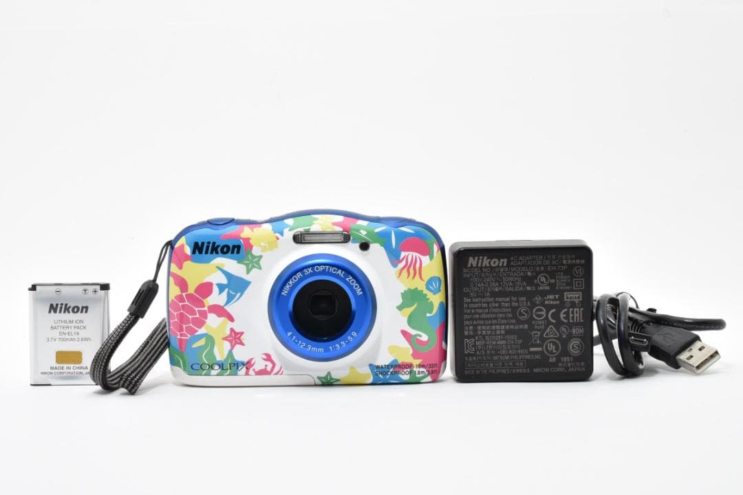 【美品】Nikon COOLPIX W100 マリン　動作確認済