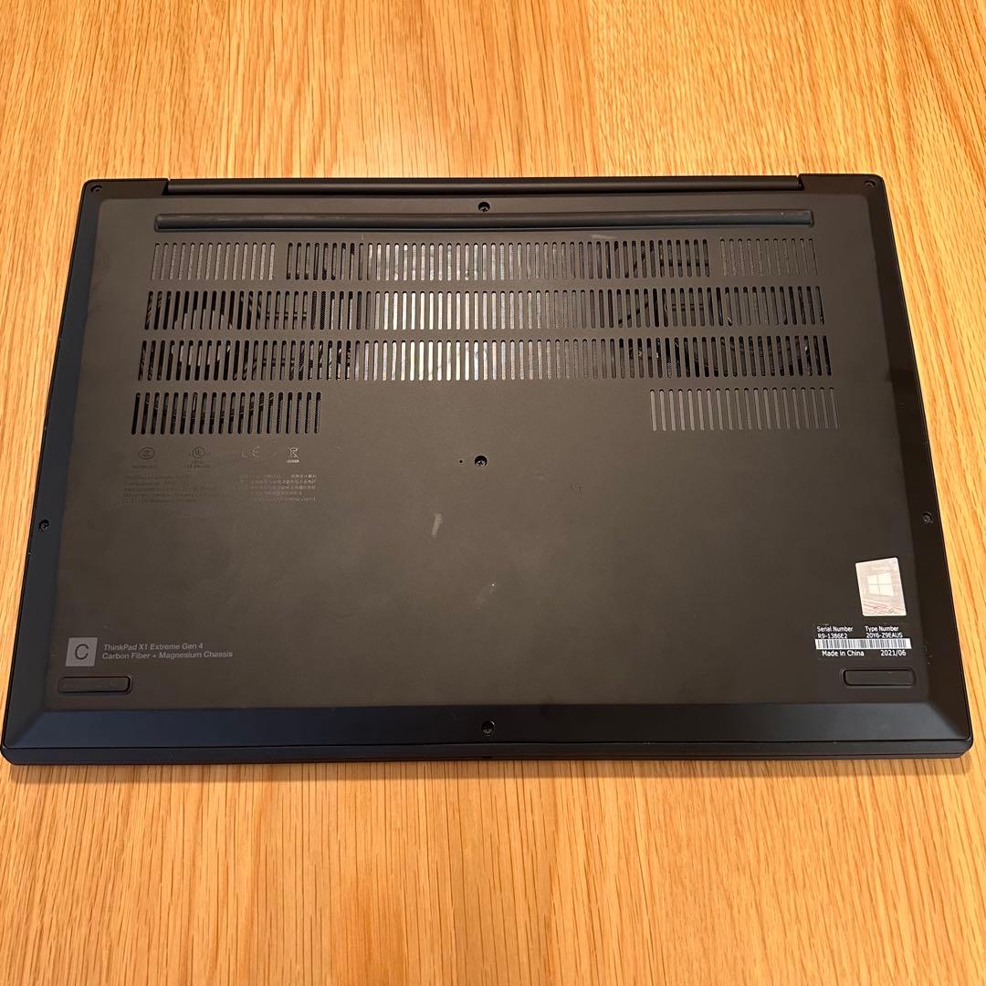 Thinkpad P1 Gen4 RTX3080 ゲーミング ノート ジャンク