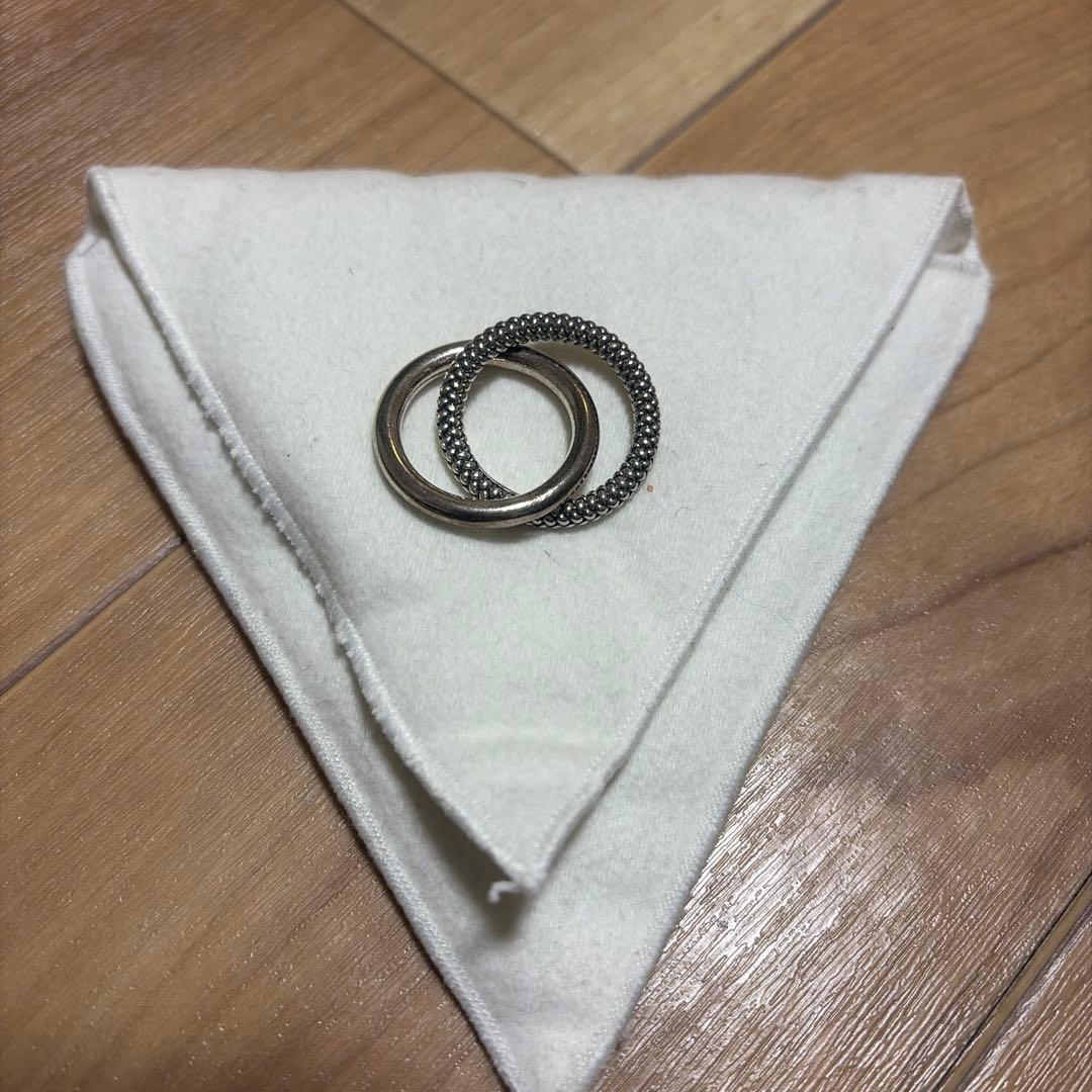 ボッテガヴェネタ　ダブルツイスト　リング