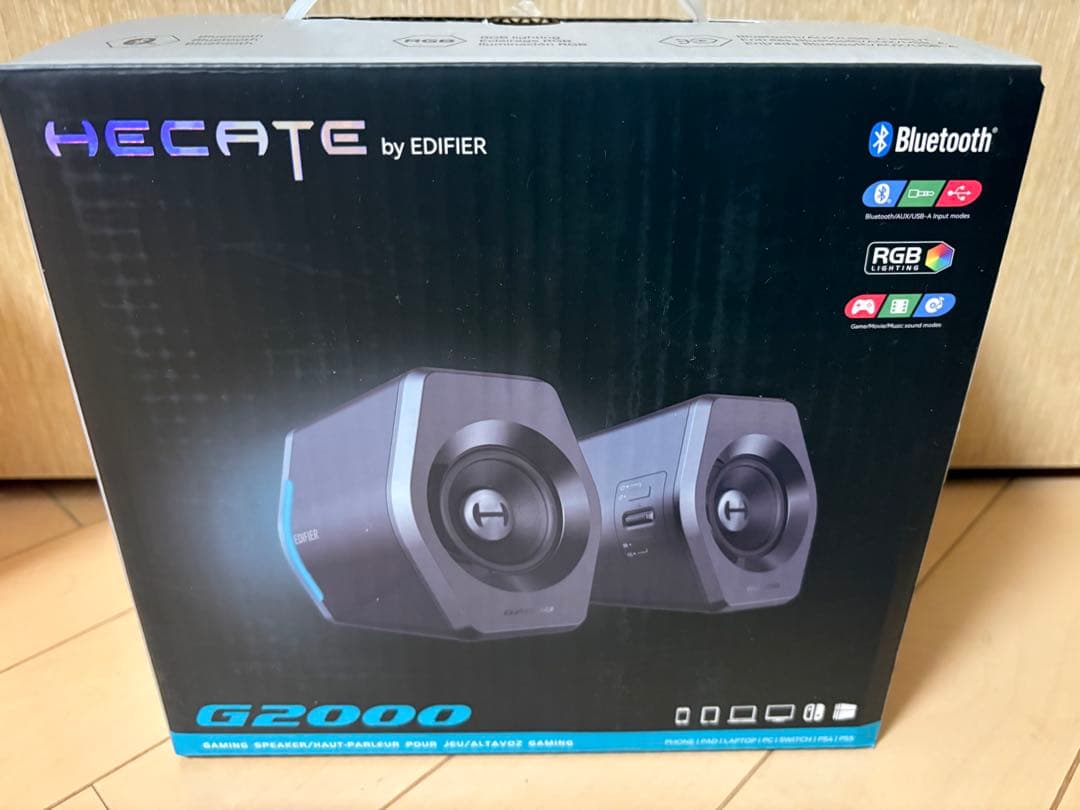 エディファイア Edifier Hecate（ヘケティ） G2000 ブラック