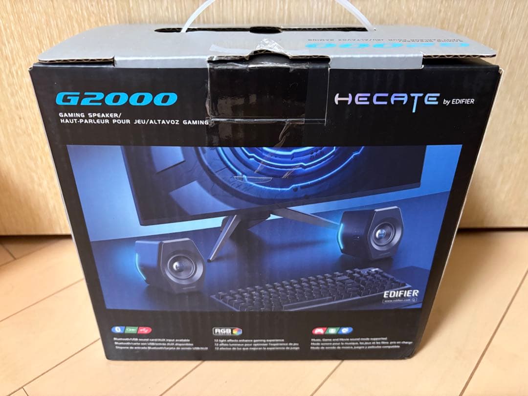エディファイア Edifier Hecate（ヘケティ） G2000 ブラック