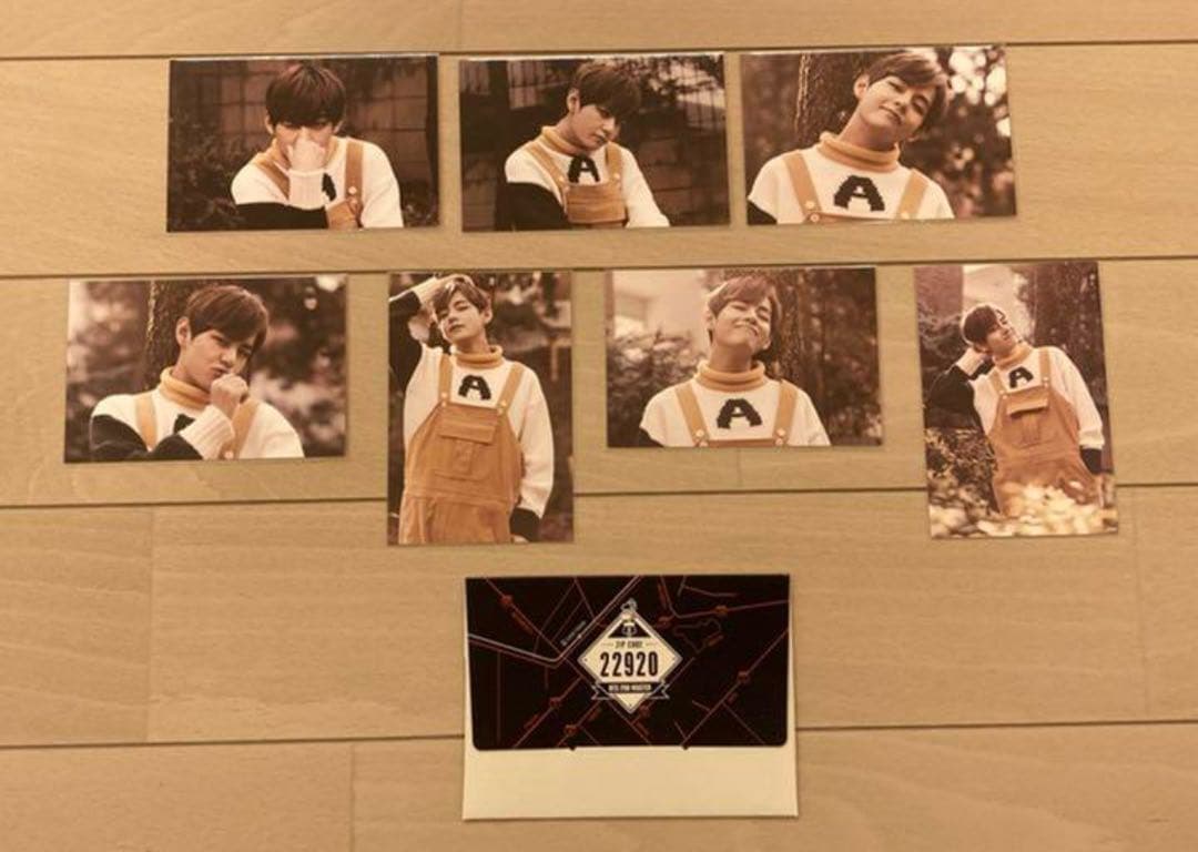 BTS テヒョン 2nd muster 22920 ミニフォト コンプ 希少 V