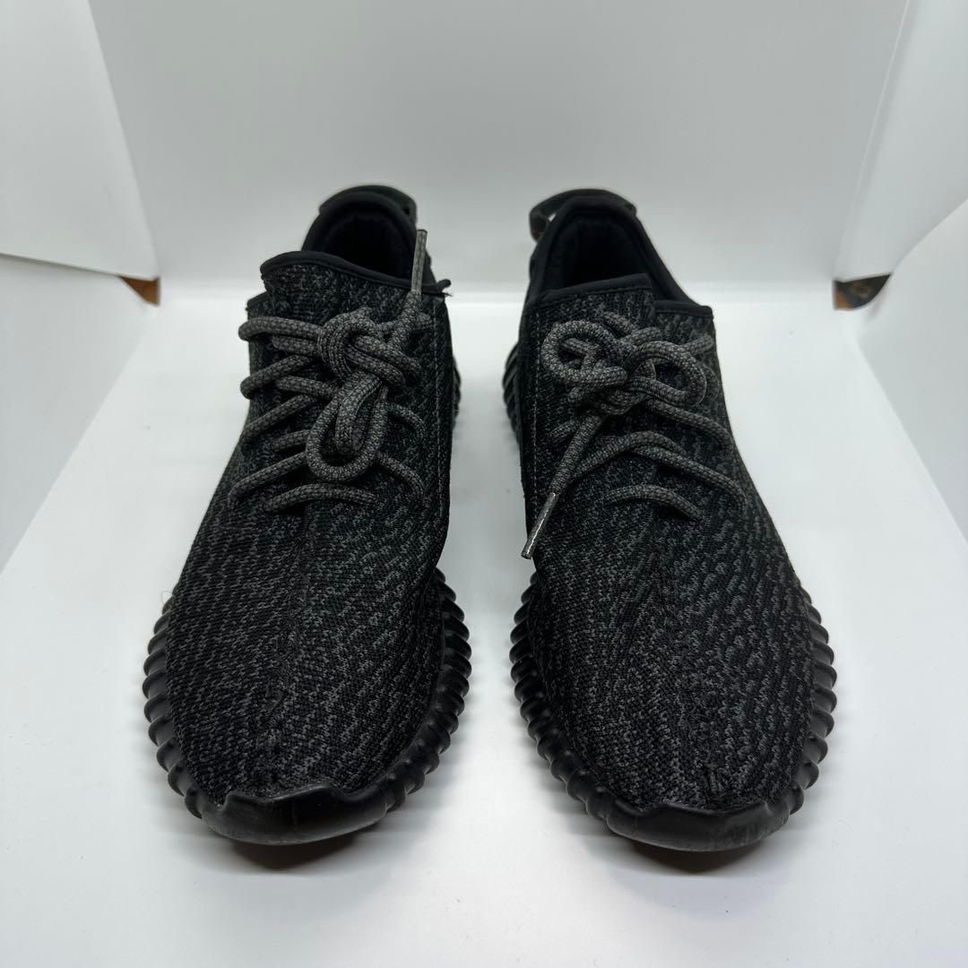 靴 YEEZY BOOST 350 PIRATE BLACK 27cm