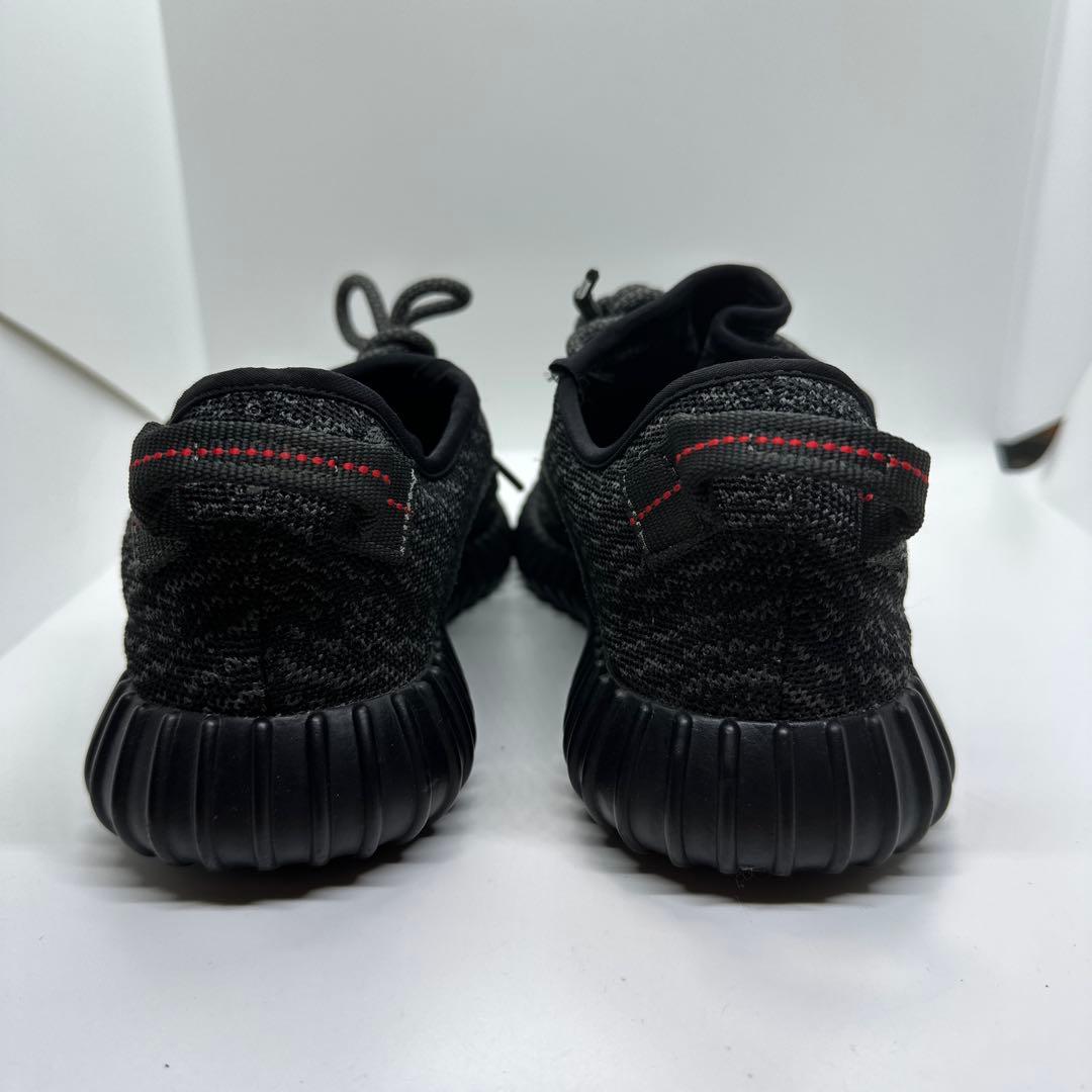 靴 YEEZY BOOST 350 PIRATE BLACK 27cm