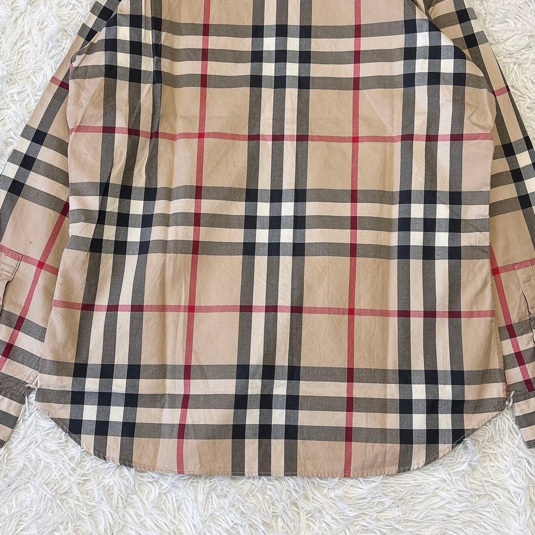 美品✨BURBERRY LONDON バーバリー メガチェックシャツ ベージュM