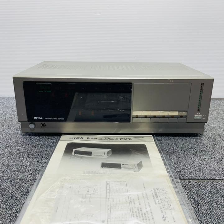 TOA アンプ　TA-1060 卓上型アンプ