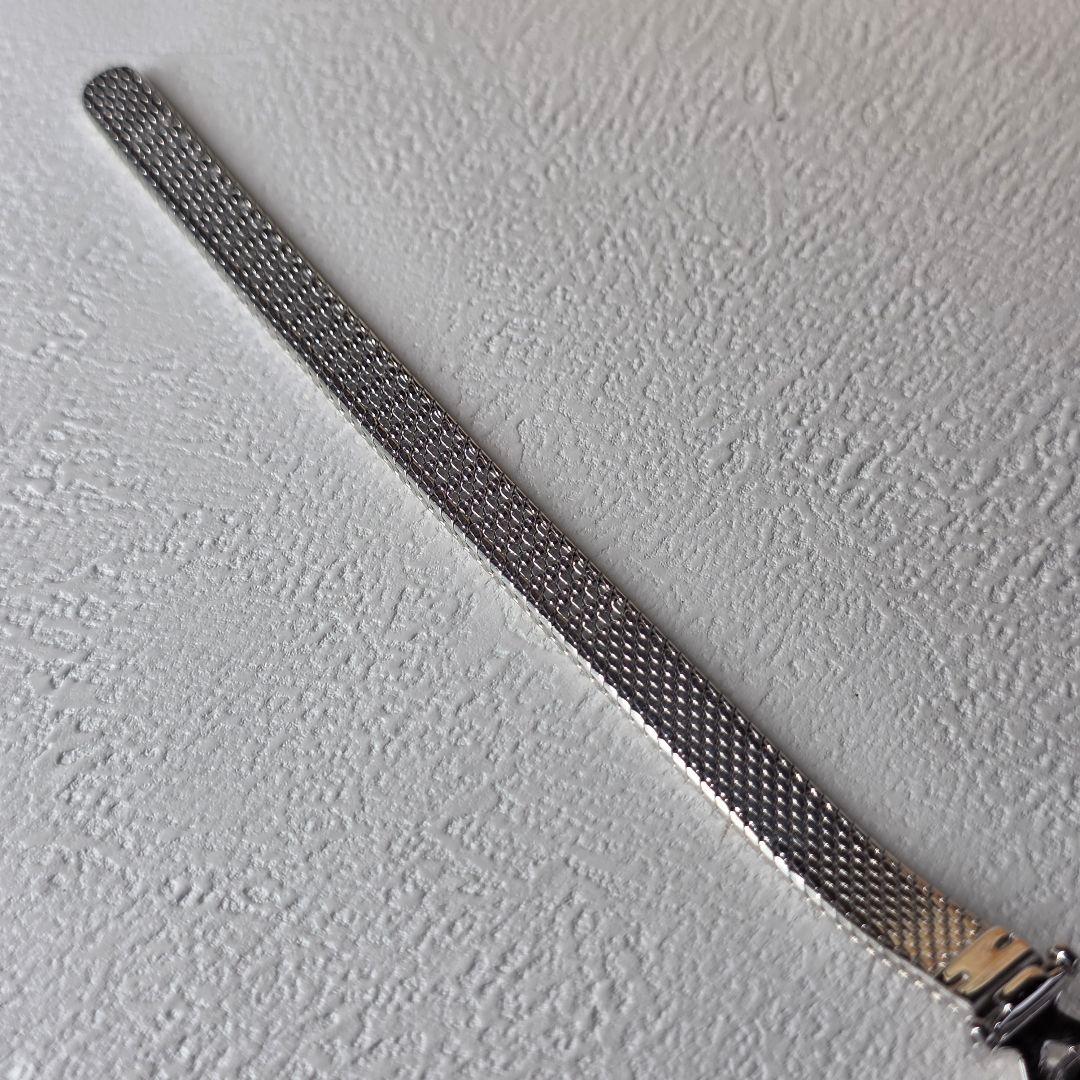 アガット agete オーバルフェイスジュエリーウォッチ 腕時計 K10 稼働品