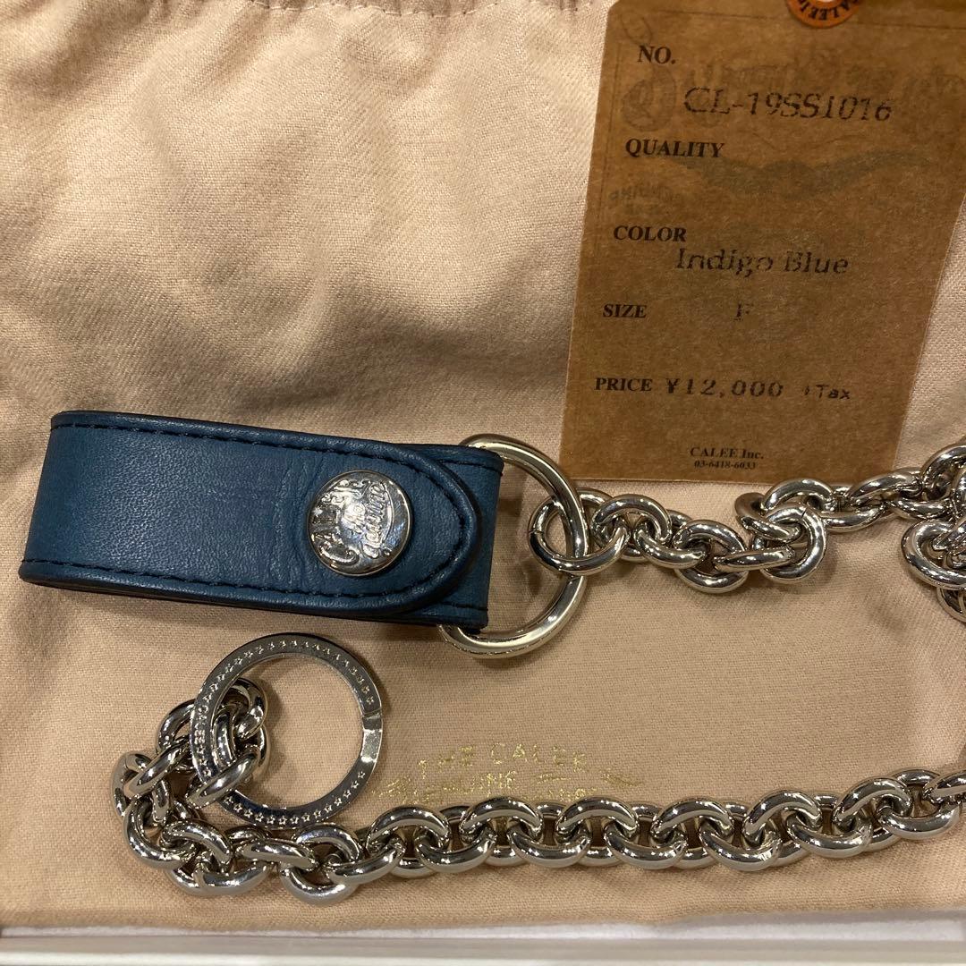 CALEE Inc. インディゴブルー キーホルダー