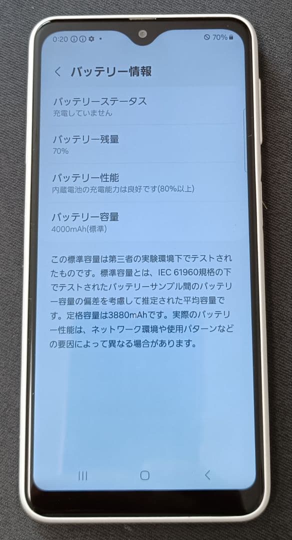 年内発送　Galaxy A23 5G docomo ホワイト