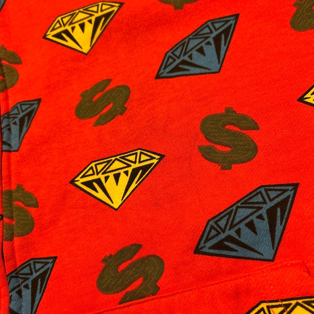 専用‼️billionaire boys club ダイヤモンド柄フルジップ