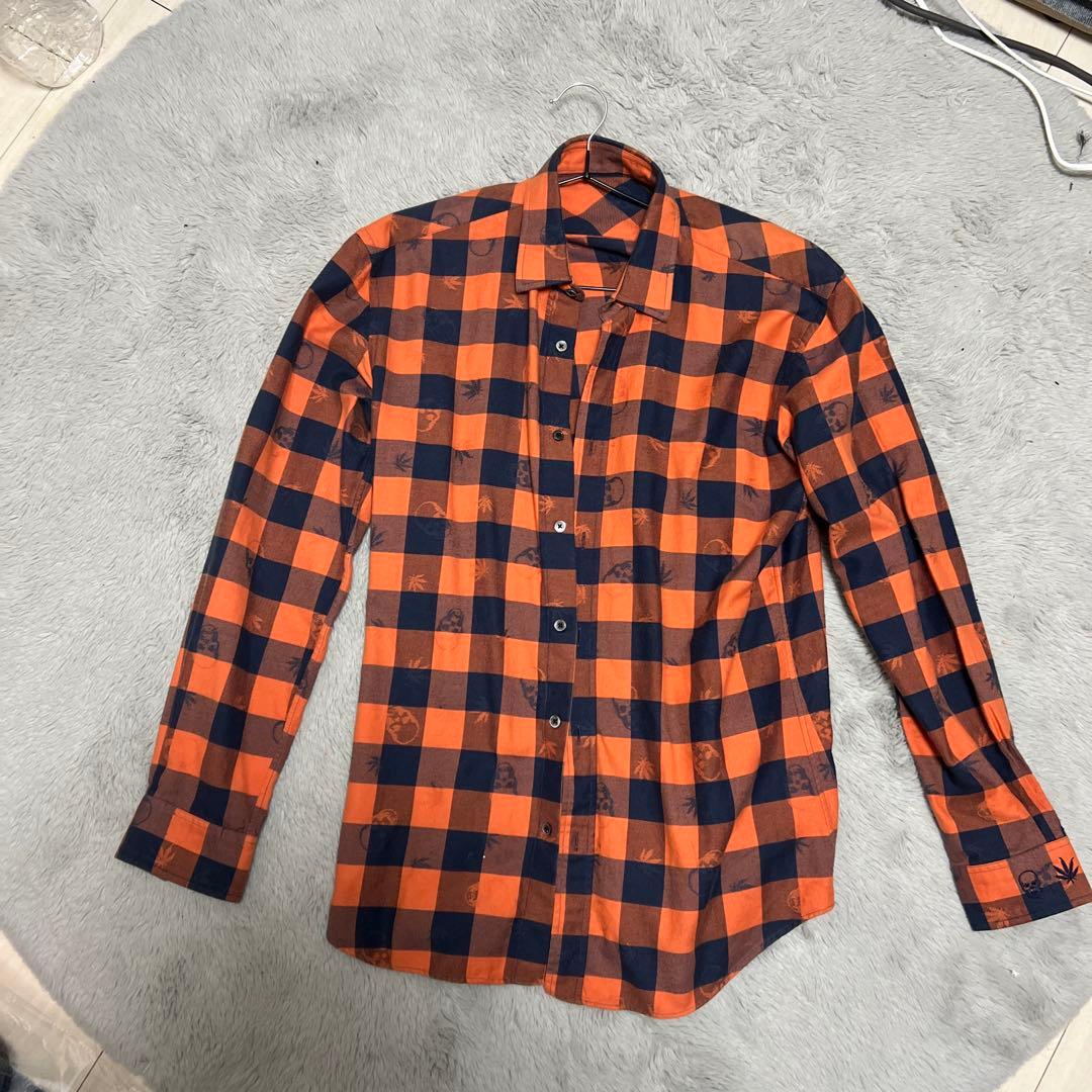 極美品　定価10万　ルシアンペラフィネ　ネルシャツ