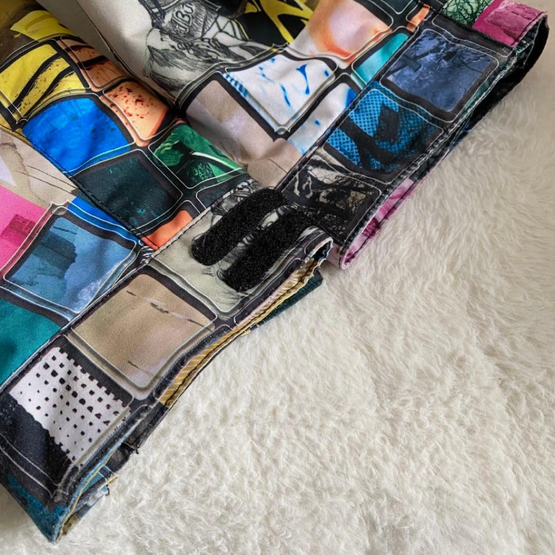 Oakley y2k スノーボードウェア　ジャケット　ピクセル　マルチカラー　M