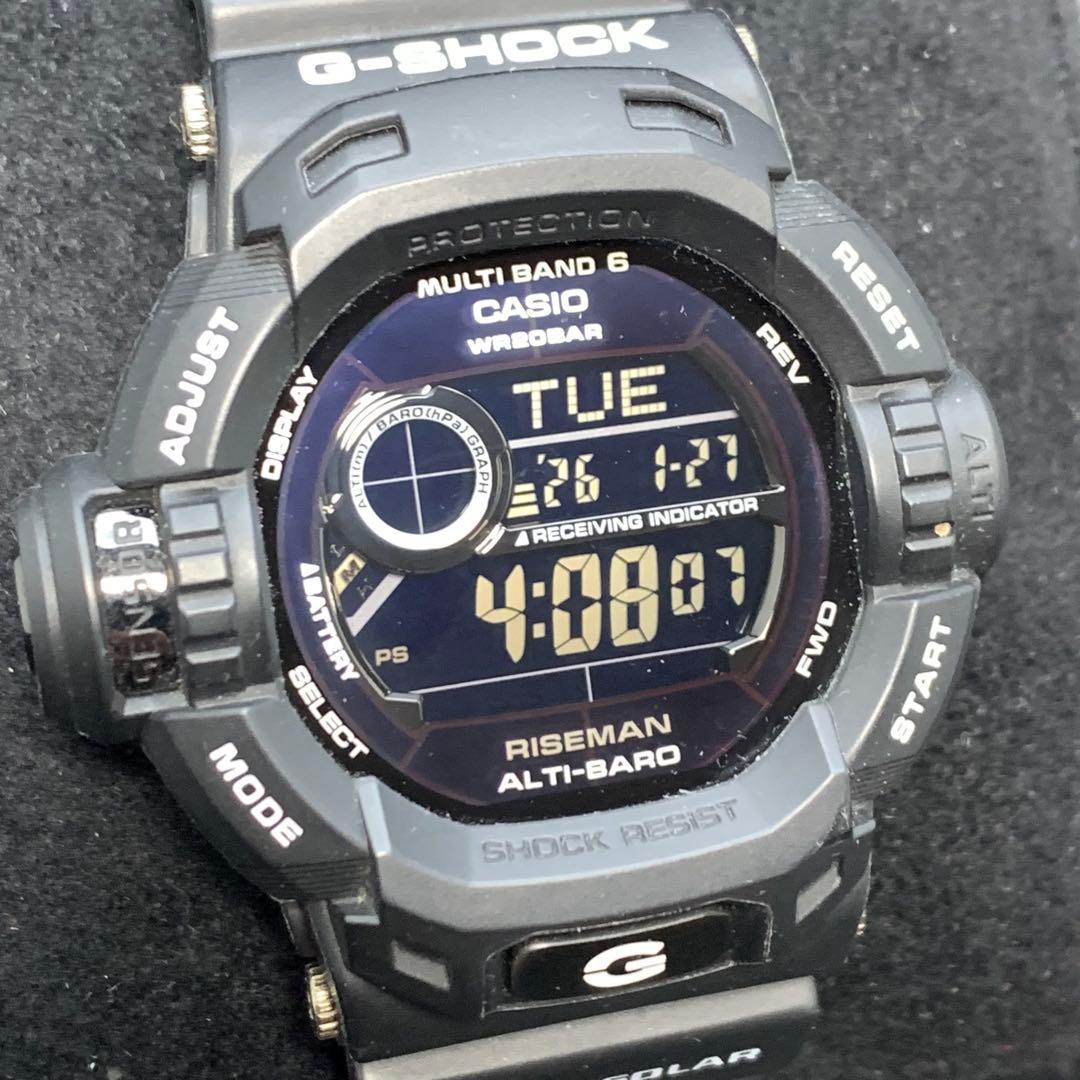 G-SHOCK GW-9200BWJ-1JF RISEMANライズマン