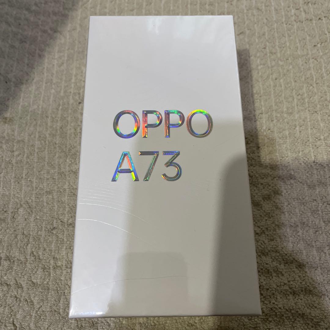 OPPOA73 ネイビーブルー
